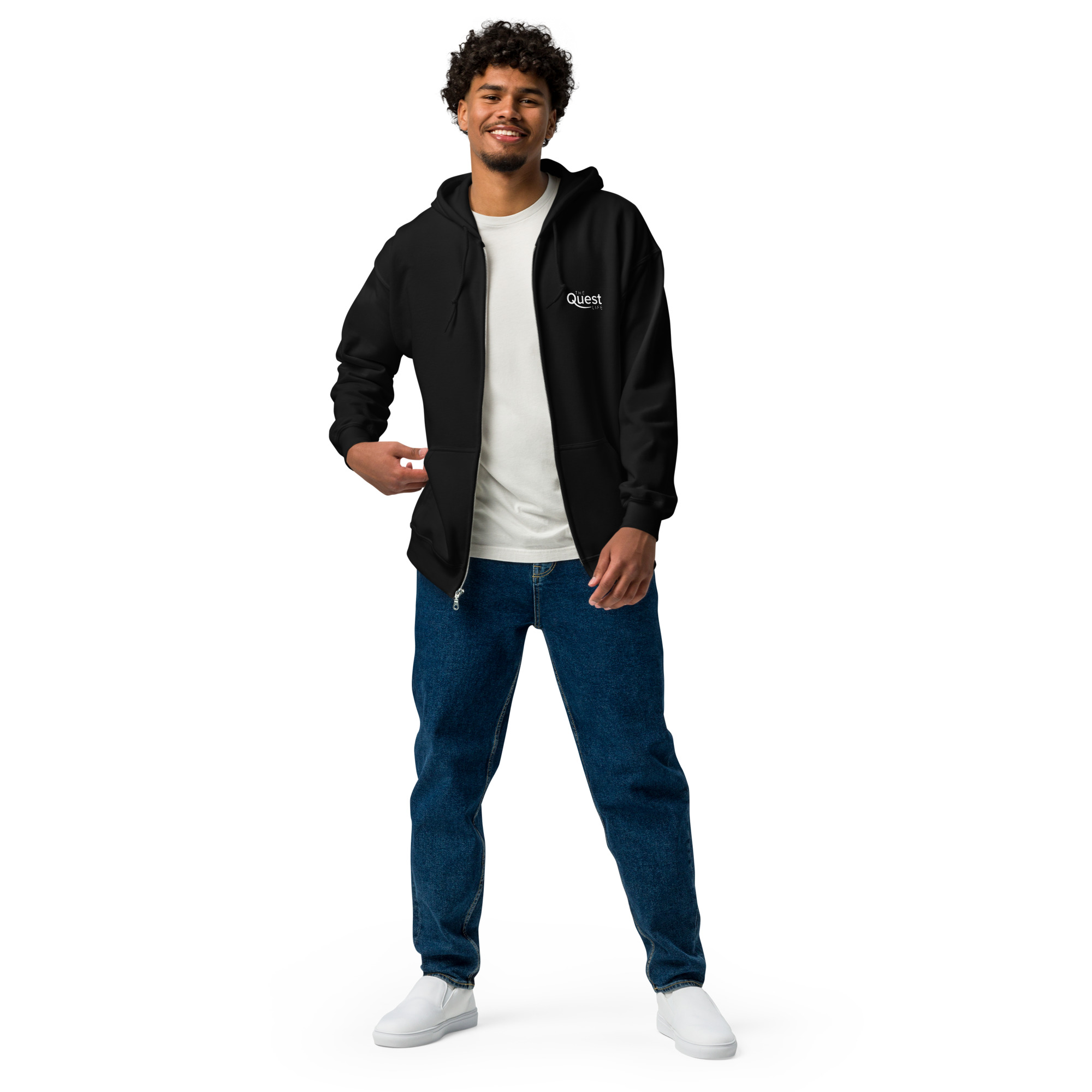 Hoodie - Zip-Up, Oz back, Heavyweight - Image 5