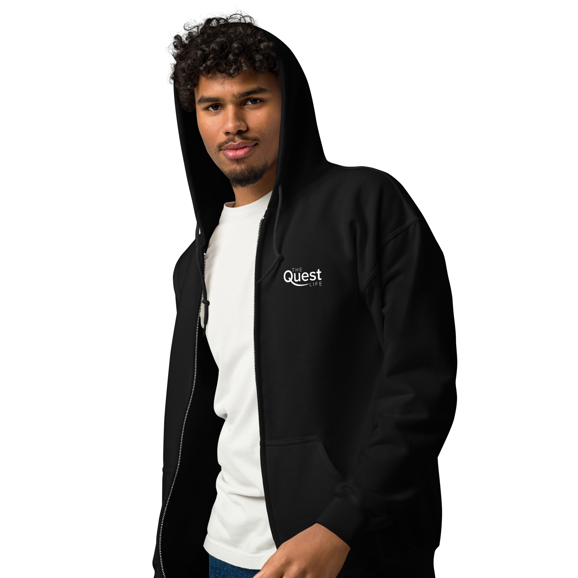Hoodie - Zip-Up, Oz back, Heavyweight - Image 7