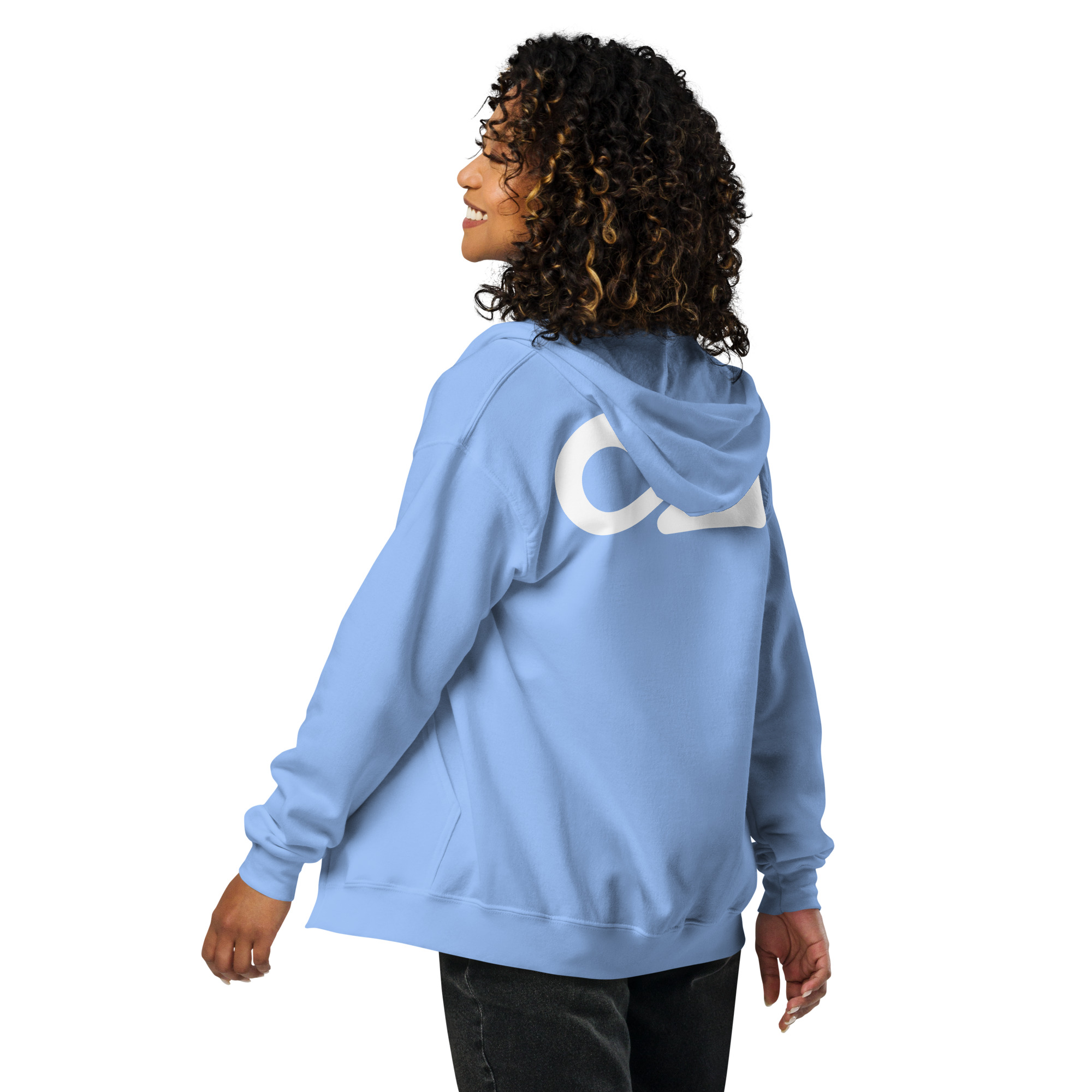 Hoodie - Zip-Up, Oz back, Heavyweight - Image 2