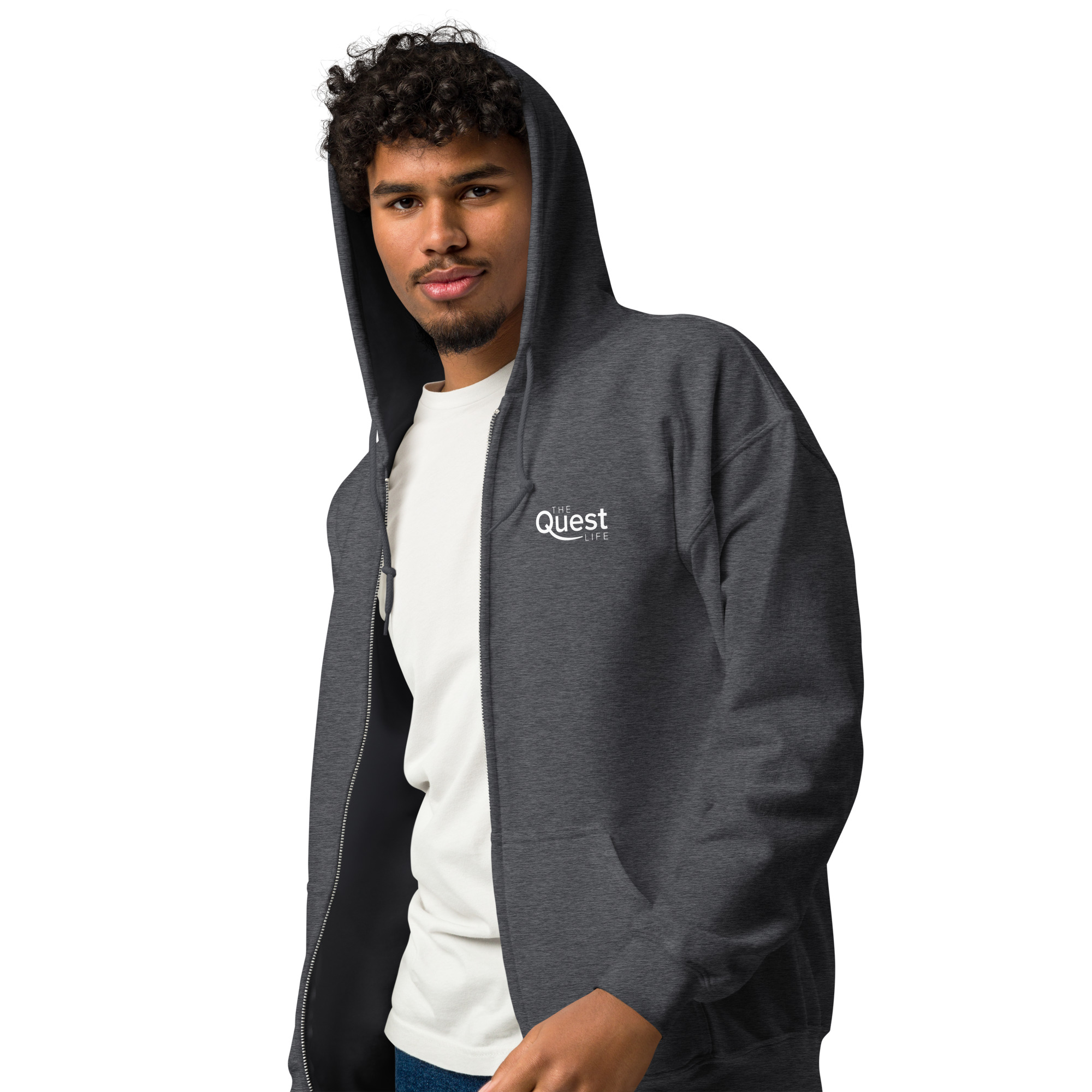 Hoodie - Zip-Up, Oz back, Heavyweight - Image 12