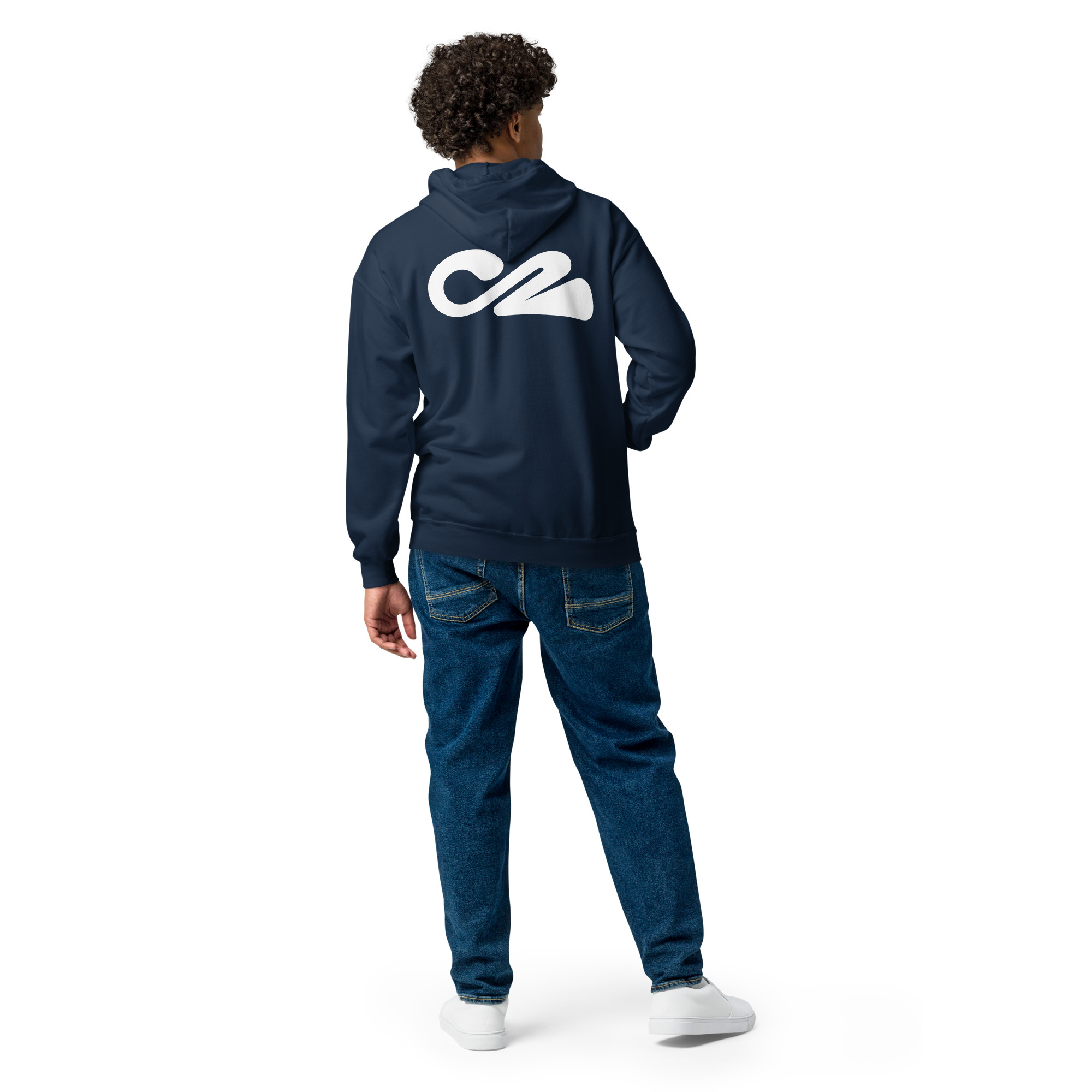 Hoodie - Zip-Up, Oz back, Heavyweight - Image 9