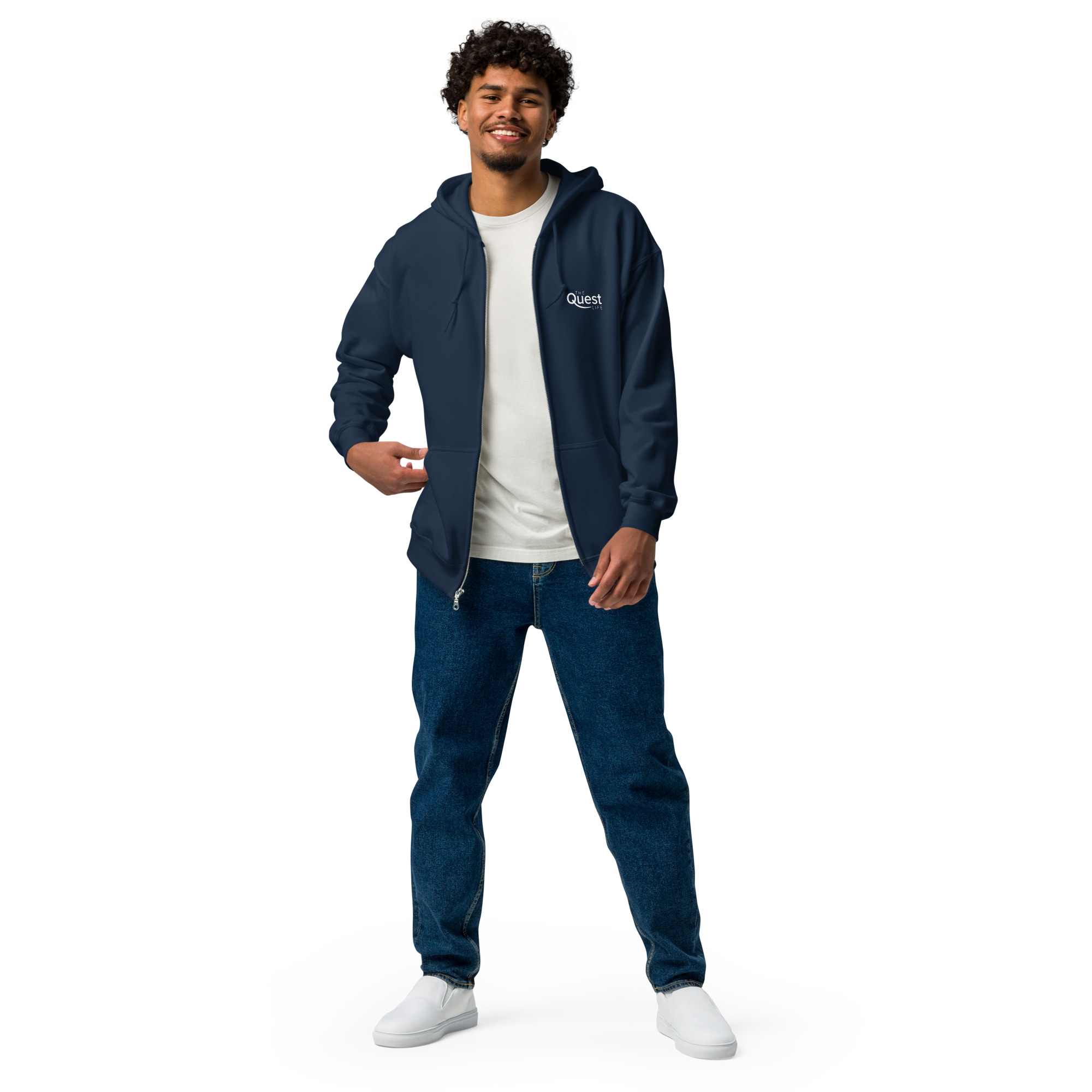 Hoodie - Zip-Up, Oz back, Heavyweight - Image 8